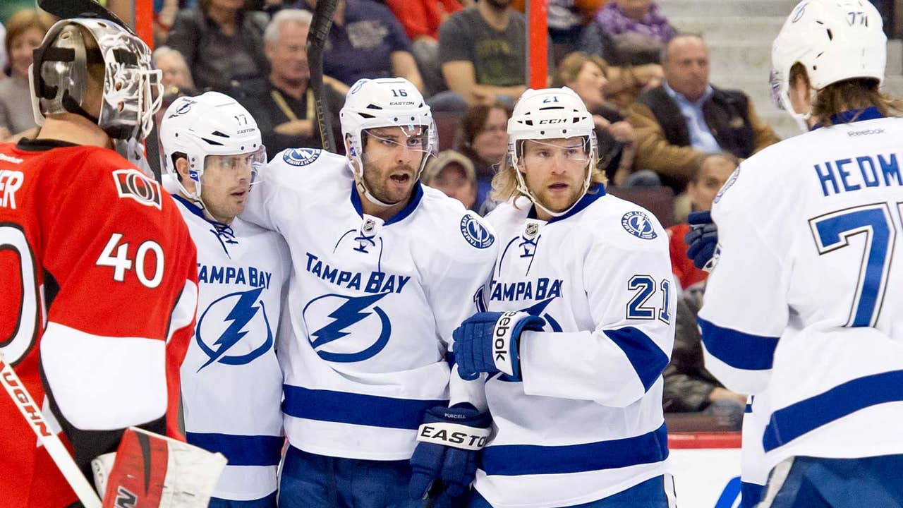 Purcell scores pair to help Lightning get past Senators